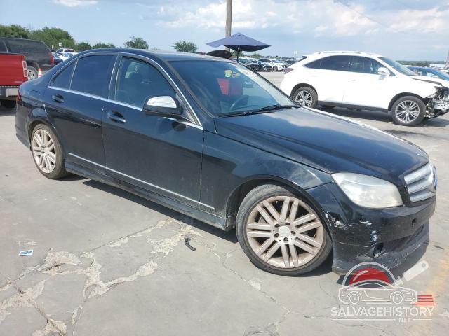 WDDGF54X39R052531 2009 MERCEDES-BENZ C-CLASS photo no. 4