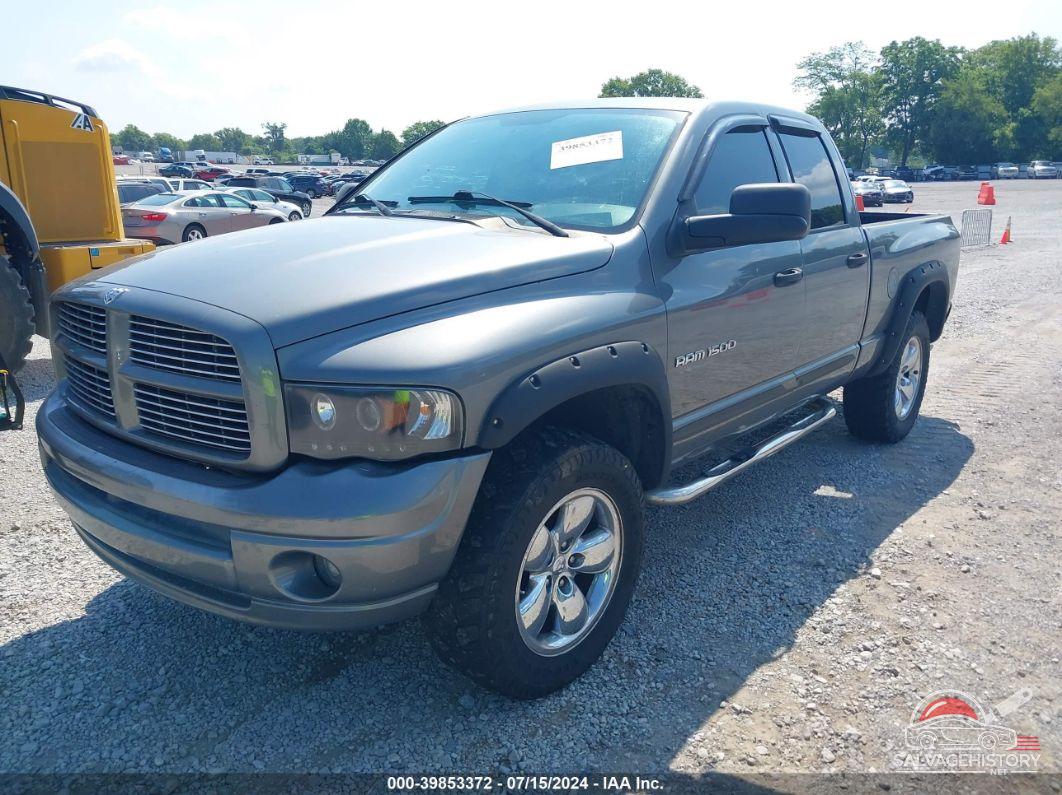 1D7HU18D15S202545 2005 DODGE RAM 1500 photo no. 2