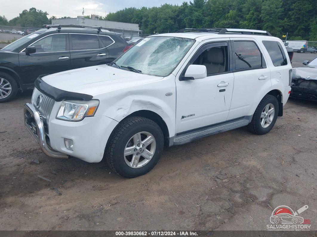 4M2CU39H18KJ50060 2008 MERCURY MARINER HYBRID photo no. 2