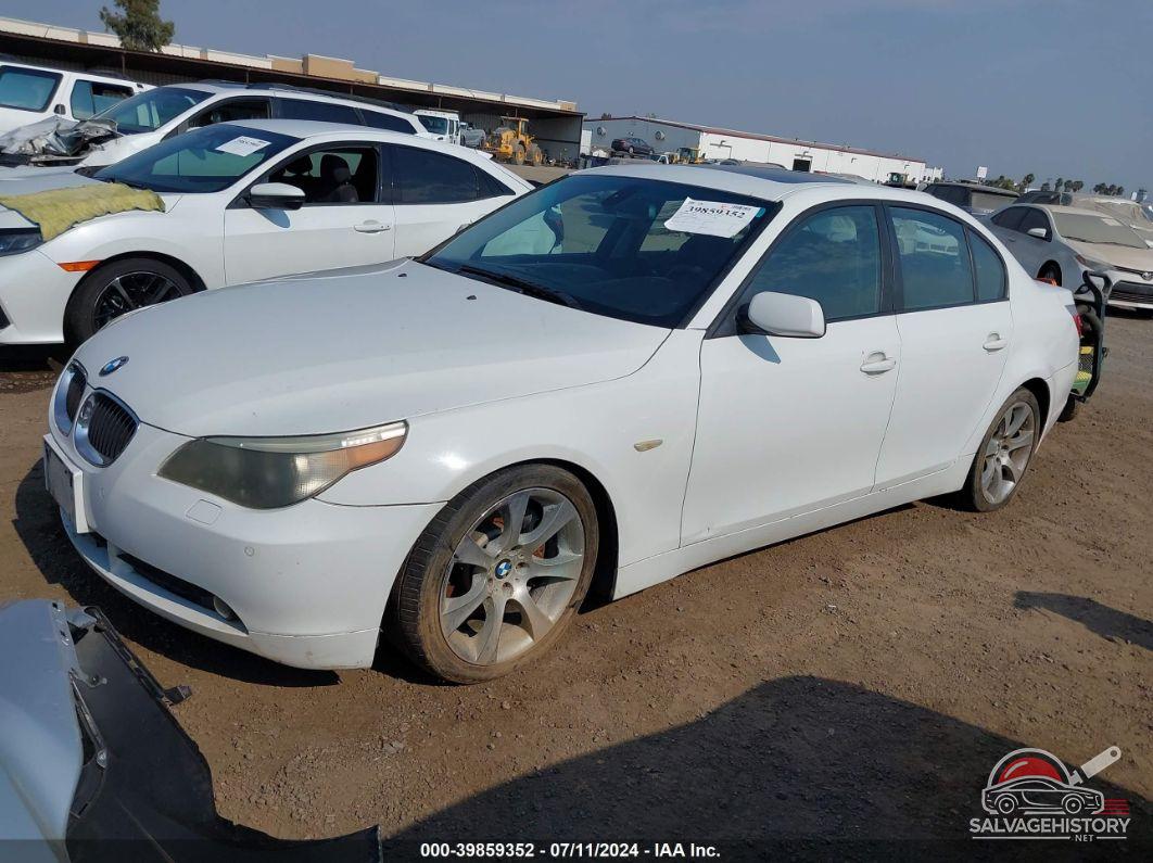 WBANB53586CP03063 2006 BMW 550I photo no. 2