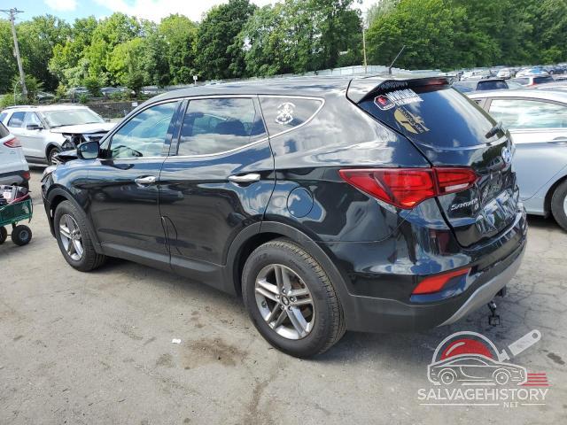 5NMZTDLB4JH074672 2018 HYUNDAI SANTA FE photo no. 2