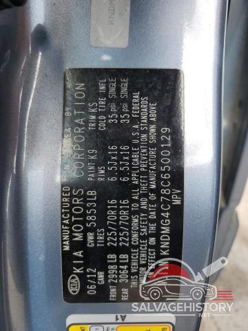 KNDMG4C78C6500129 2012 KIA All Models photo no. 13