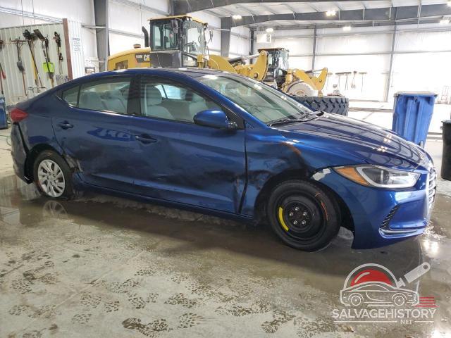 5NPD74LF6HH192107 2017 HYUNDAI ELANTRA photo no. 4