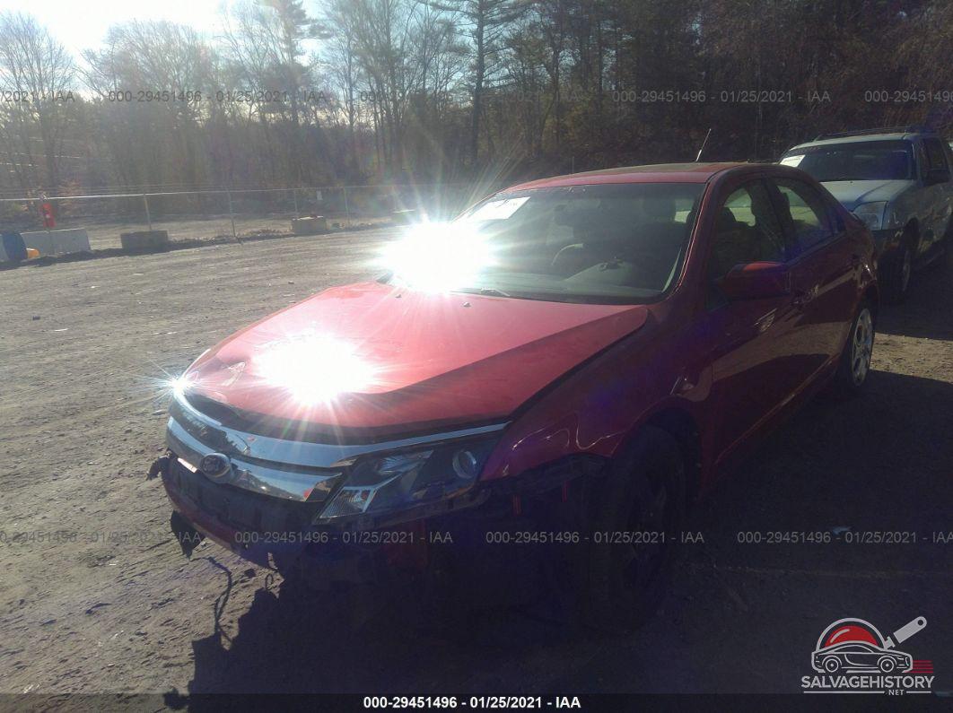 3FAHP0HA9BR340154 2011 FORD FUSION photo no. 2