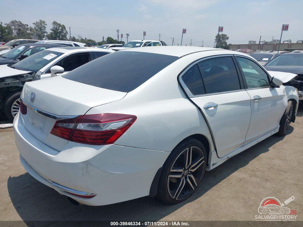 1HGCR2F54GA143167 2016 HONDA ACCORD photo no. 4