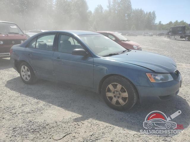 5NPET46C57H223847 2007 HYUNDAI SONATA photo no. 4