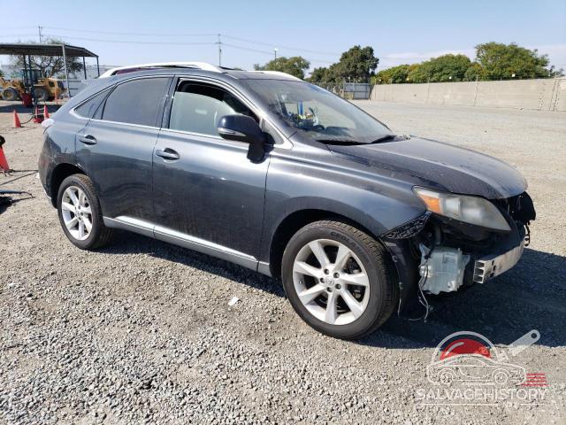 2T2BK1BA6AC031643 2010 LEXUS RX350 photo no. 4