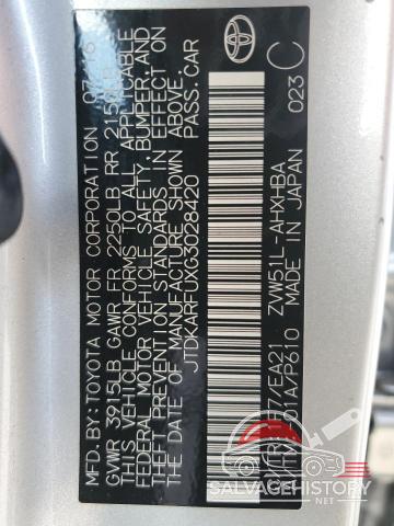 JTDKARFUXG3028420 2016 TOYOTA PRIUS photo no. 12