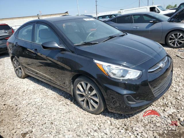 KMHCT4AE9HU272181 2017 HYUNDAI ACCENT photo no. 4