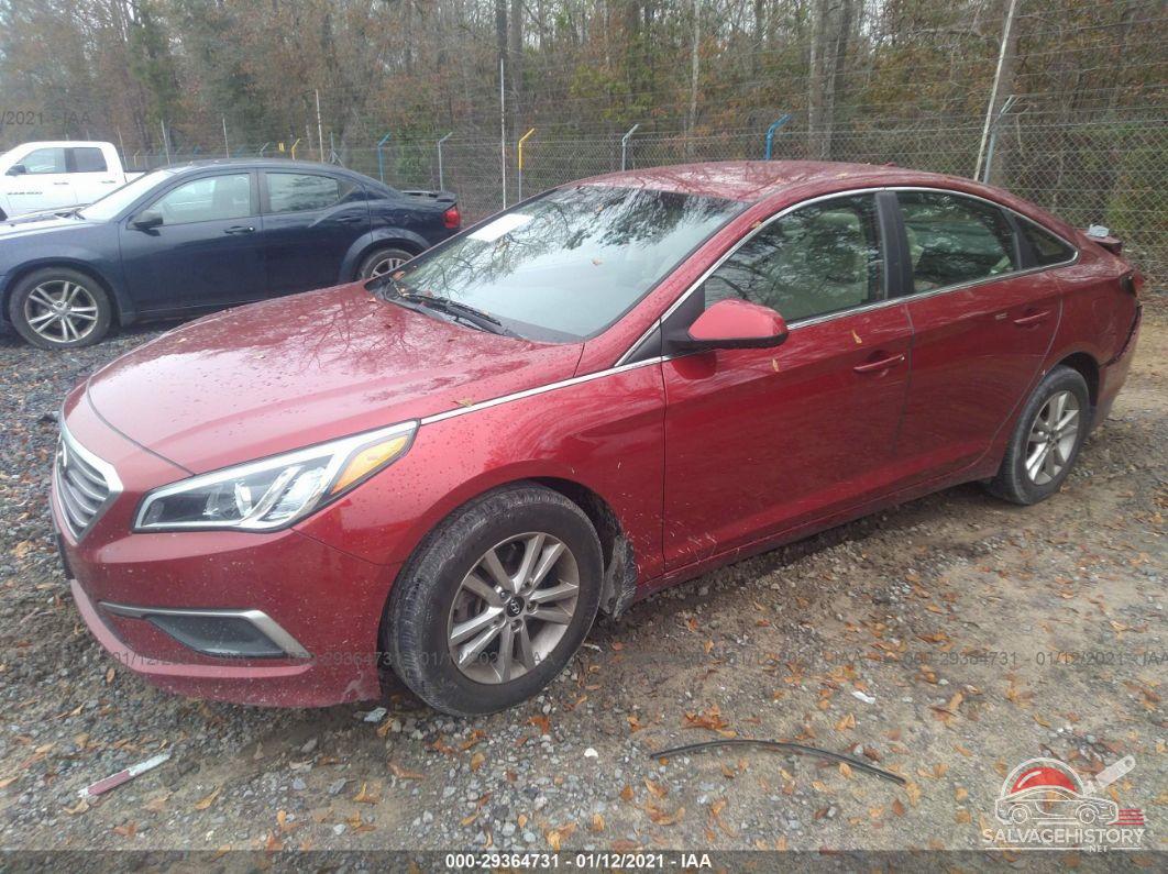 5NPE24AF3GH402179 2016 HYUNDAI SONATA photo no. 2