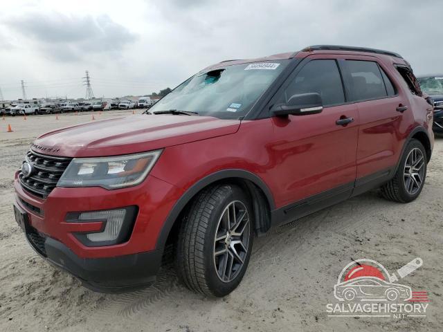 1FM5K8GT5GGD01813 2016 FORD EXPLORER photo no. 19