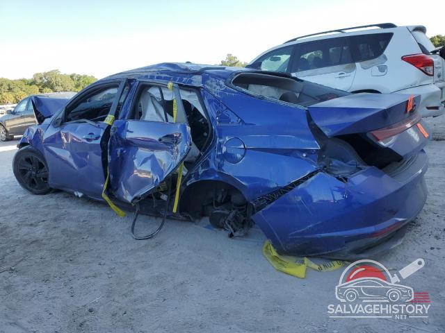 5NPLS4AG8MH012674 2021 HYUNDAI ELANTRA photo no. 2
