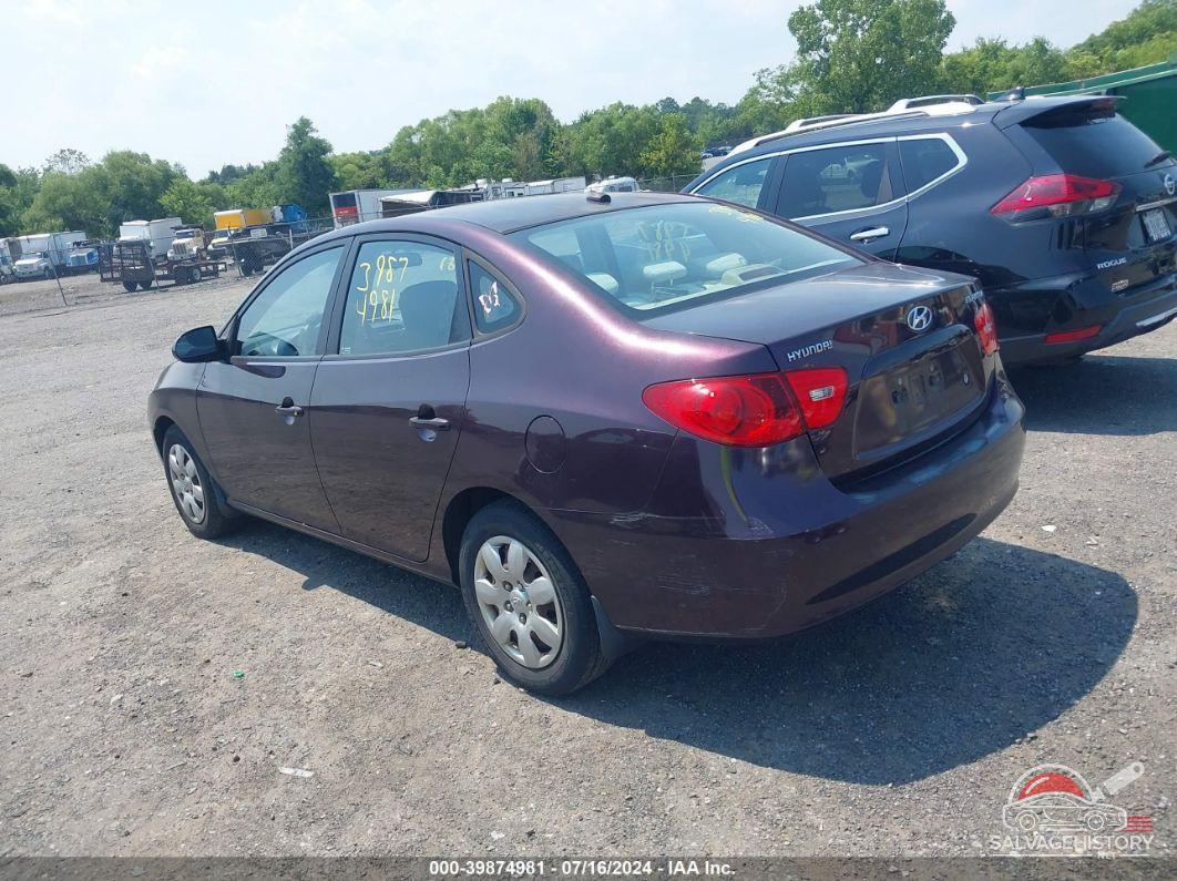 KMHDU46D68U549581 2008 HYUNDAI ELANTRA photo no. 3