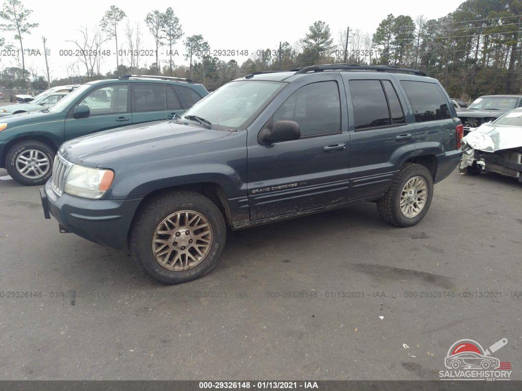 1J4GW58N54C125178 2004 JEEP GRAND CHEROKEE photo no. 2