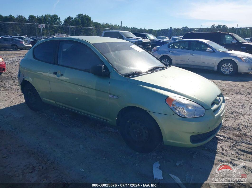 KMHCM36C07U002365 2007 HYUNDAI ACCENT photo no. 12