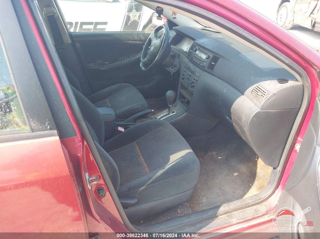 2T1BR32E75C488580 2005 TOYOTA COROLLA photo no. 5