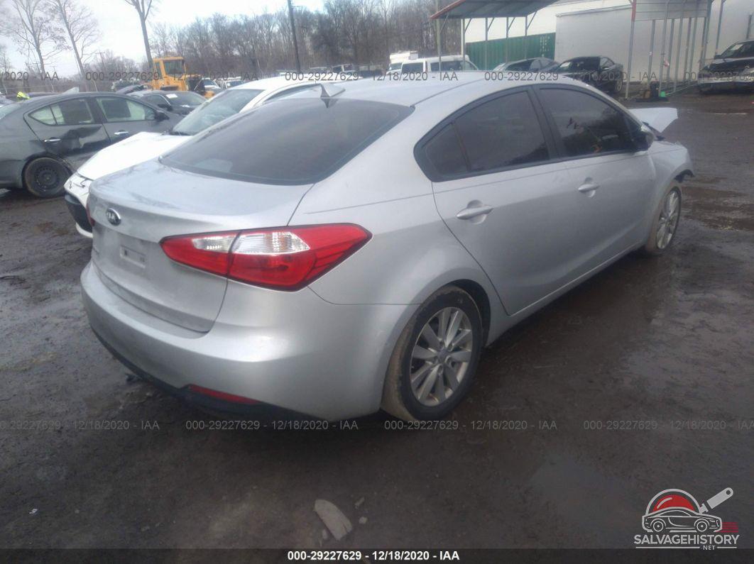 KNAFX4A66G5566271 2016 KIA FORTE photo no. 4