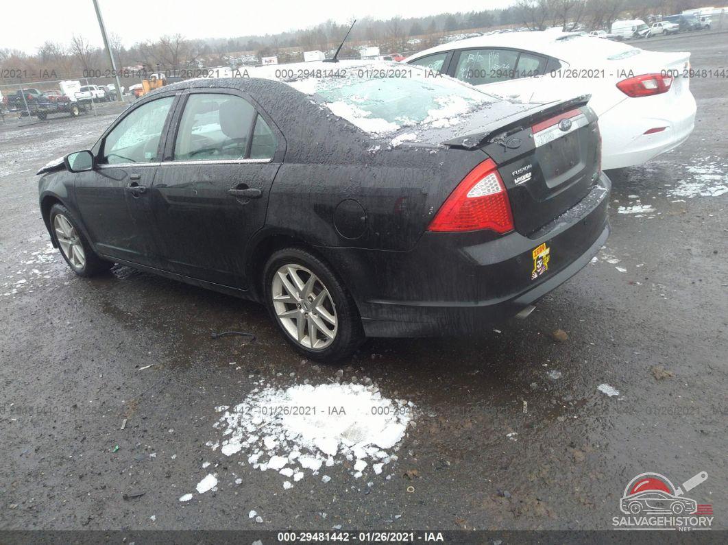 3FAHP0JG2AR193379 2010 FORD FUSION photo no. 3