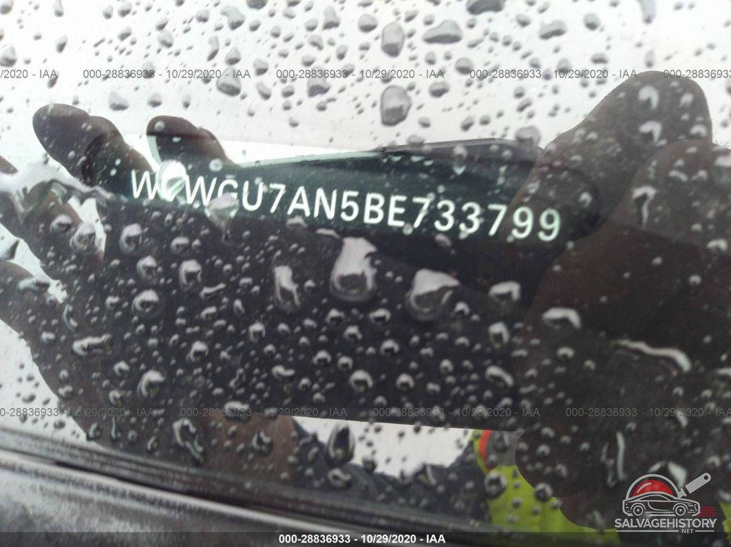 WVWGU7AN5BE733799 2011 VOLKSWAGEN CC photo no. 9