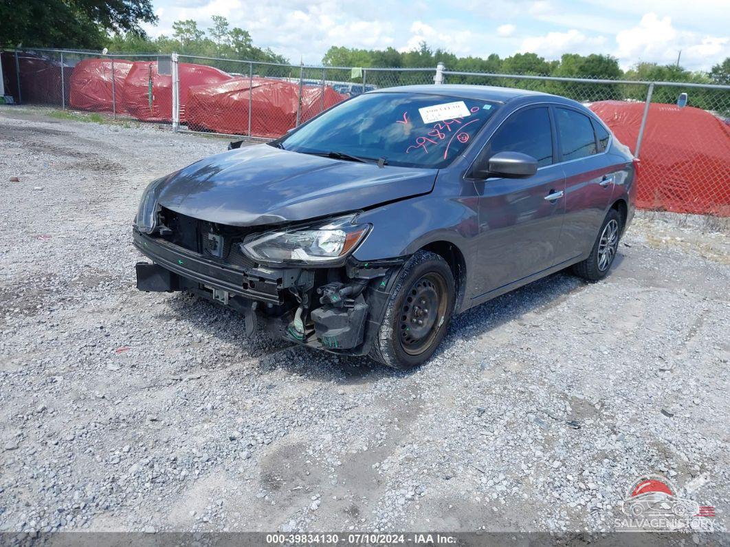 3N1AB7AP5HL720852 2017 NISSAN SENTRA photo no. 2