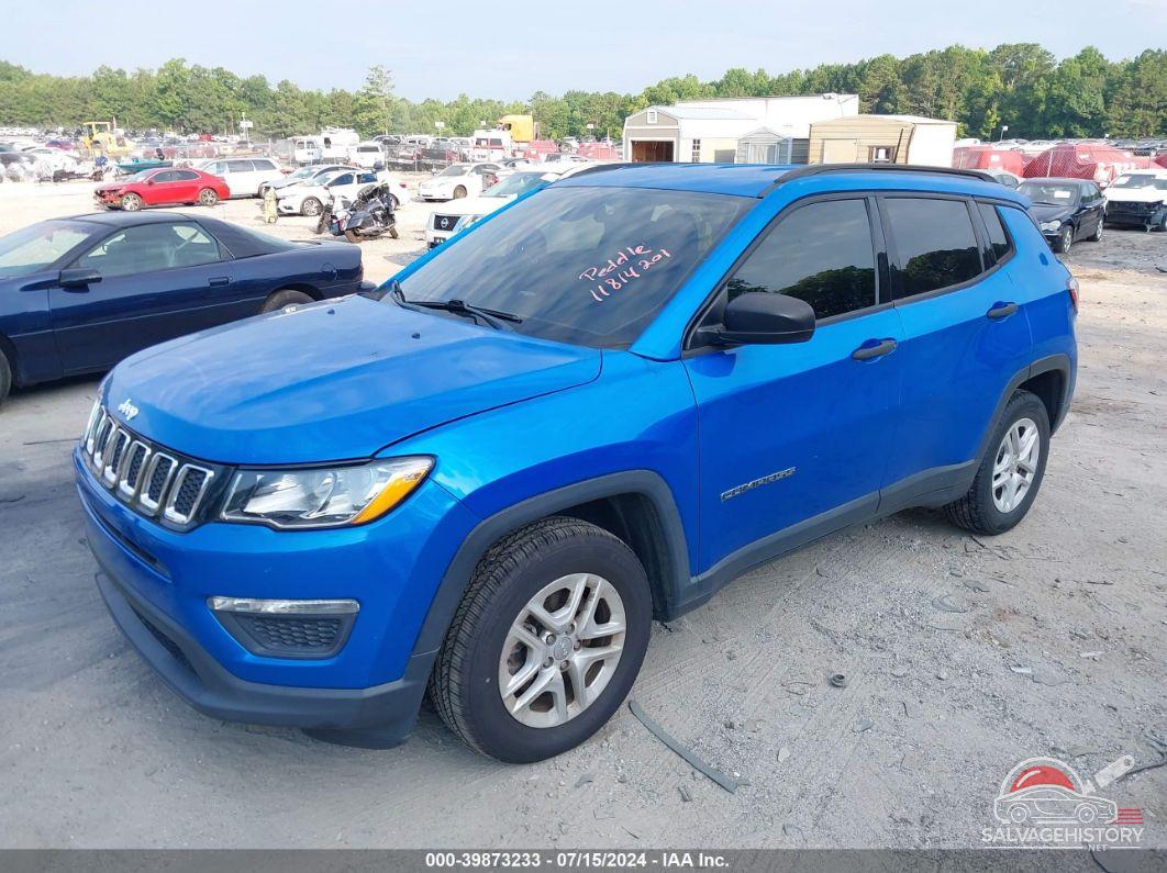 3C4NJCAB1JT215105 2018 JEEP COMPASS photo no. 2