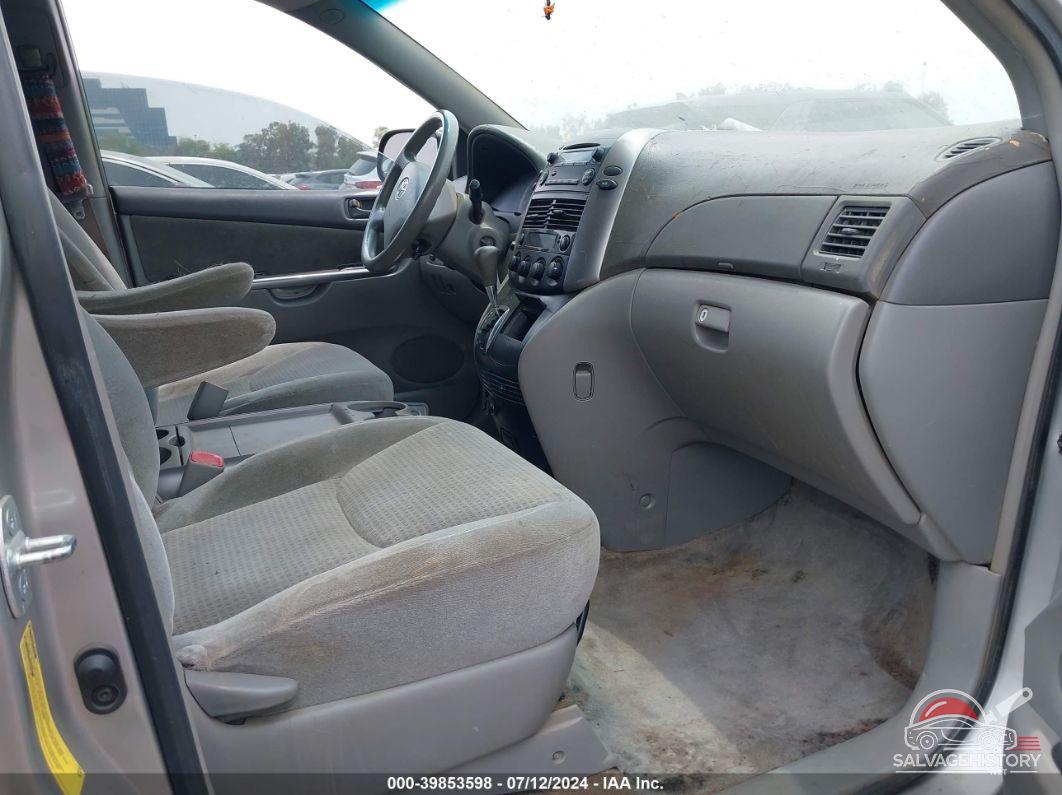 5TDZK23C27S065832 2007 TOYOTA SIENNA photo no. 5