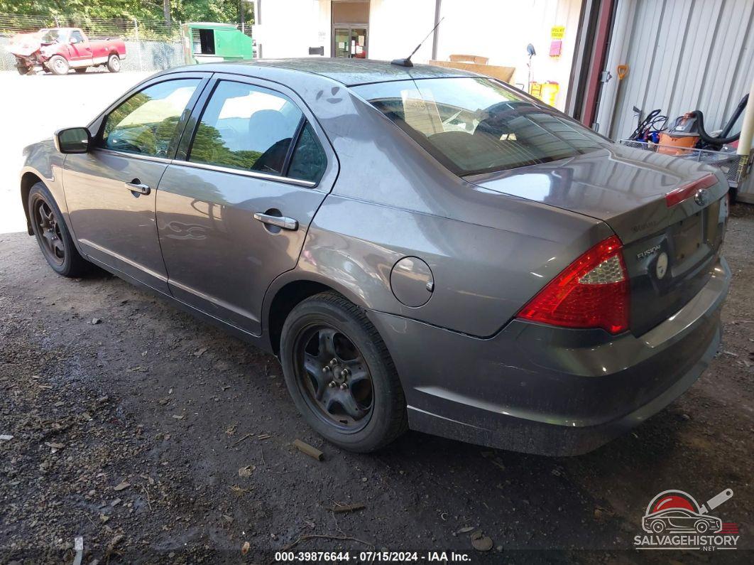 3FAHP0HA2AR135046 2010 FORD FUSION photo no. 3