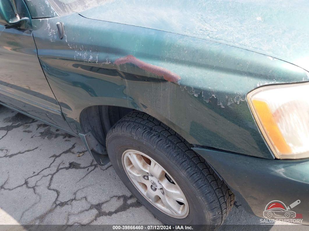 JTEGF21A730074788 2003 TOYOTA HIGHLANDER photo no. 6