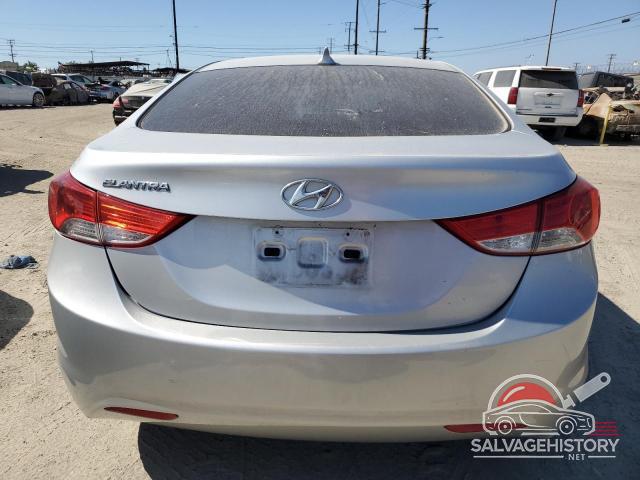KMHDH4AEXCU469102 2012 HYUNDAI ELANTRA photo no. 6