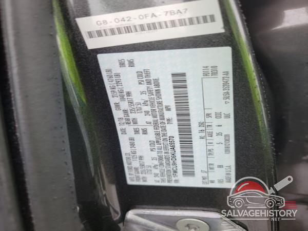 1FMCU9HD6KUA65570 2019 FORD ESCAPE photo no. 6