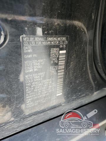 KNMAT2MT4GP596565 2016 NISSAN ROGUE photo no. 13