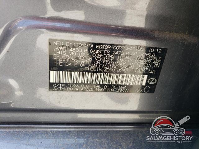 JTHBE1BL4D5018242 2013 LEXUS GS350 photo no. 12