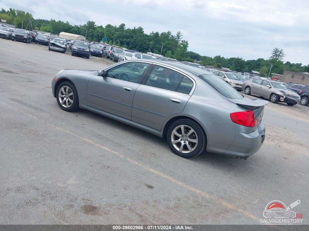 JNKCV51F26M601991 2006 INFINITI G35X photo no. 3