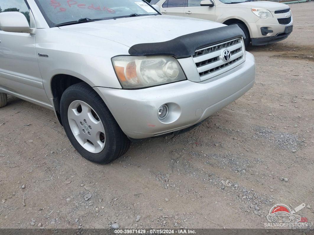 JTEDP21A360106074 2006 TOYOTA HIGHLANDER photo no. 6