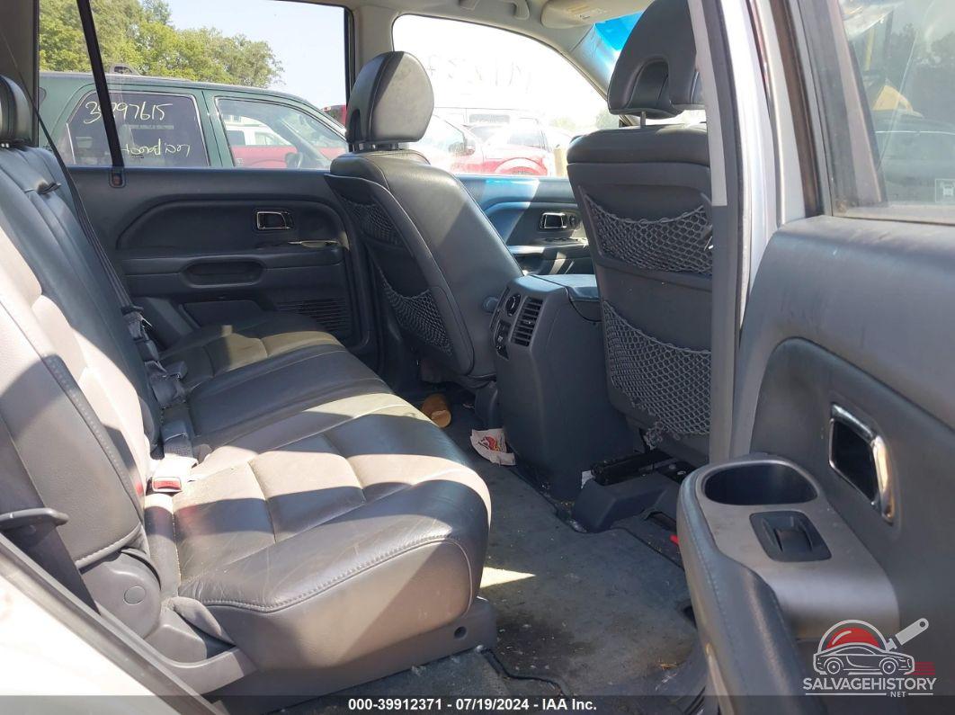 2HKYF18736H509553 2006 HONDA PILOT photo no. 8