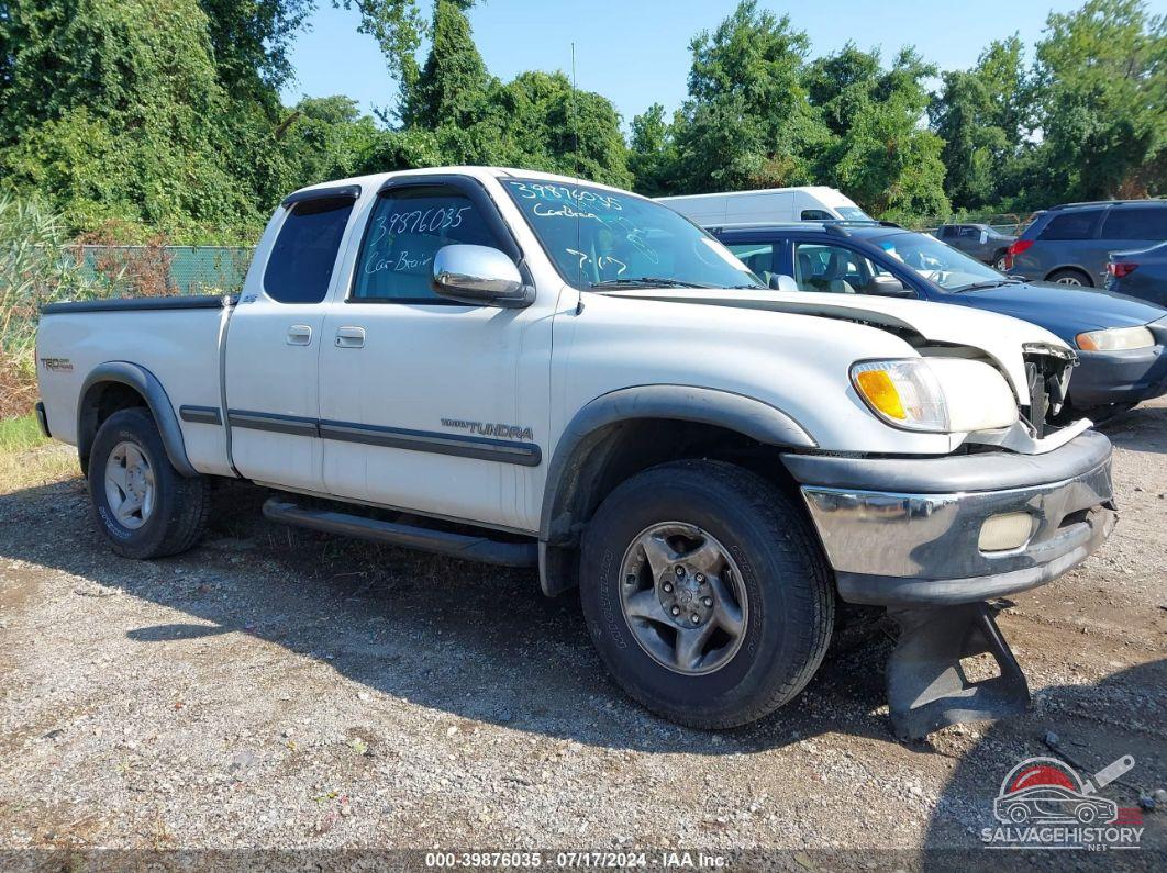 5TBBT44171S145540 2001 TOYOTA TUNDRA photo no. 9