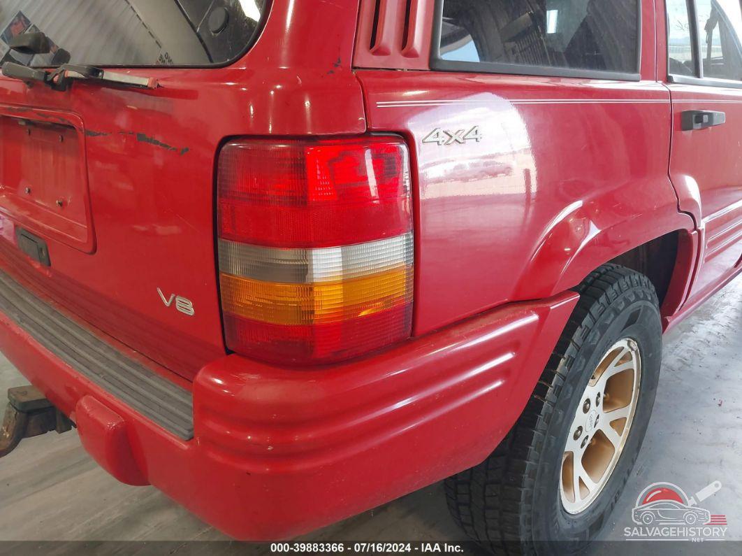 1J4GZ78Y3WC302617 1998 JEEP GRAND CHEROKEE photo no. 6