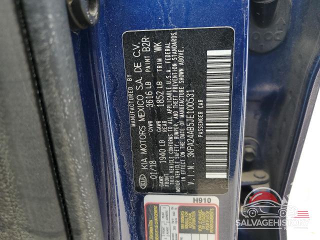 3KPA24AB5JE100531 2018 KIA RIO photo no. 13