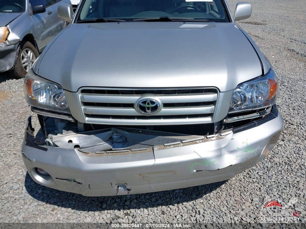 JTEEP21A360185962 2006 TOYOTA HIGHLANDER photo no. 6