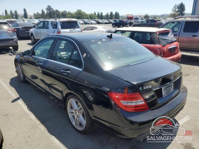 WDDGF8AB3DG120826 2013 MERCEDES-BENZ C-CLASS photo no. 2
