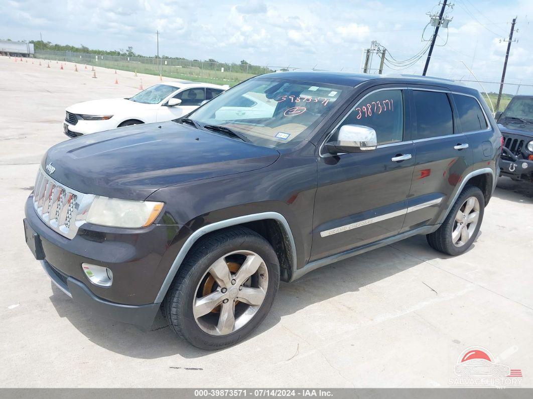 1C4RJECT1CC190563 2012 JEEP GRAND CHEROKEE photo no. 2