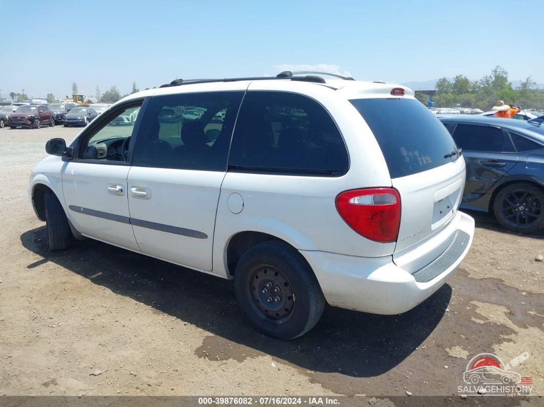 1C4GJ45342B590197 2002 CHRYSLER VOYAGER photo no. 3