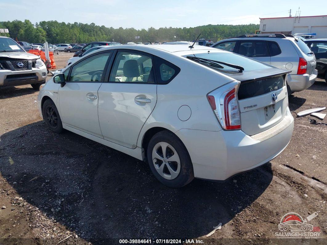 JTDKN3DU9E1774516 2014 TOYOTA PRIUS photo no. 3
