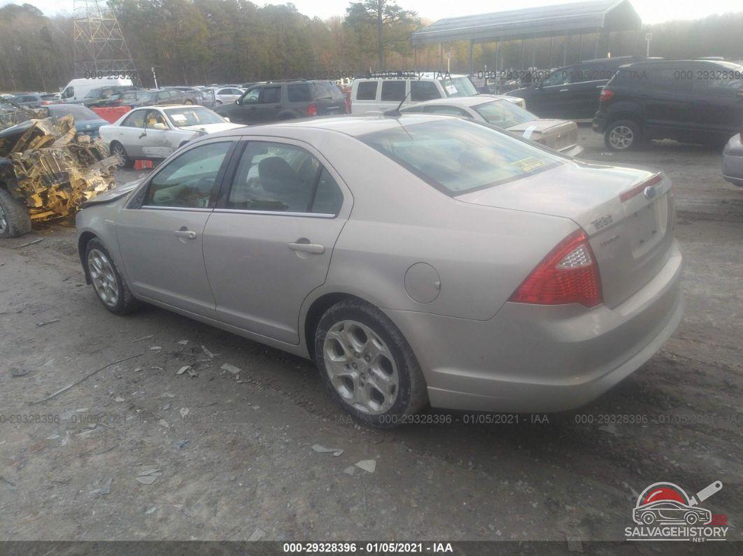 3FAHP0HA2AR274626 2010 FORD FUSION photo no. 3