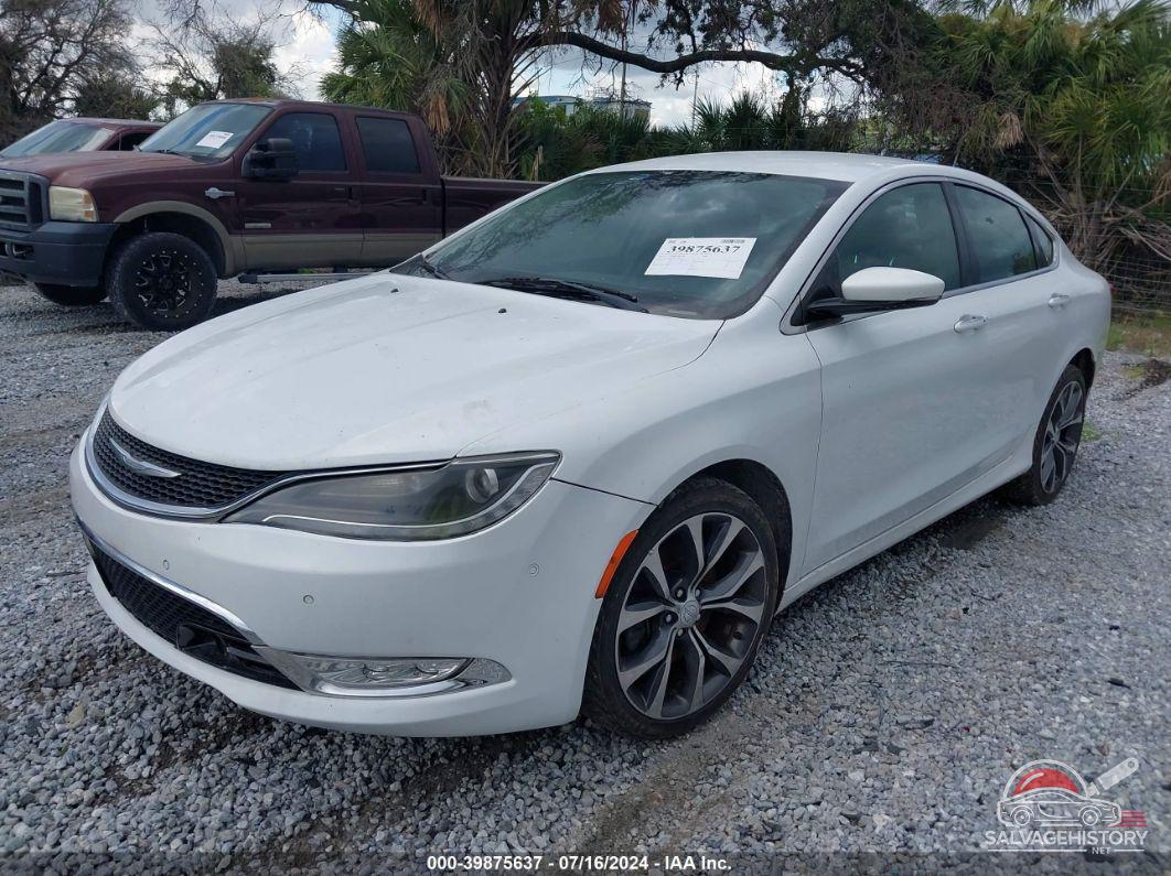 1C3CCCCG3FN509563 2015 CHRYSLER 200 photo no. 2