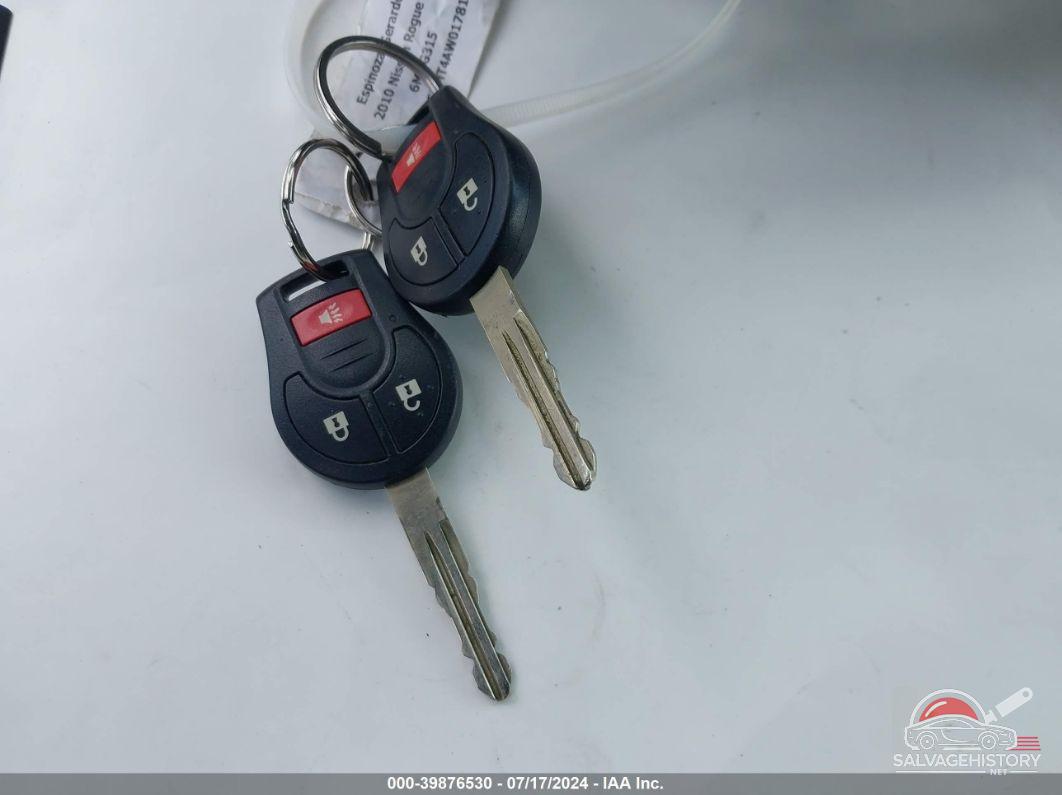JN8AS5MT4AW017810 2010 NISSAN ROGUE photo no. 11