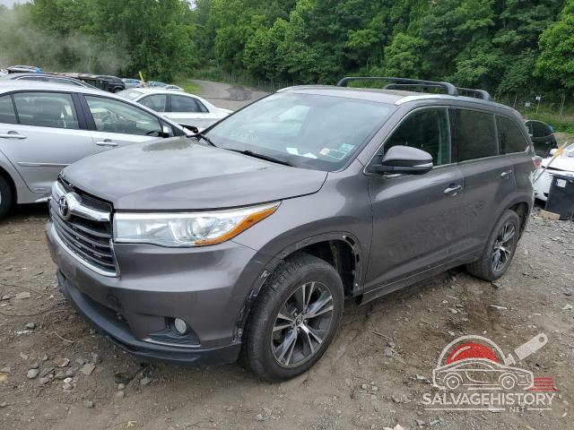5TDJKRFH6GS331804 2016 TOYOTA HIGHLANDER photo no. 5