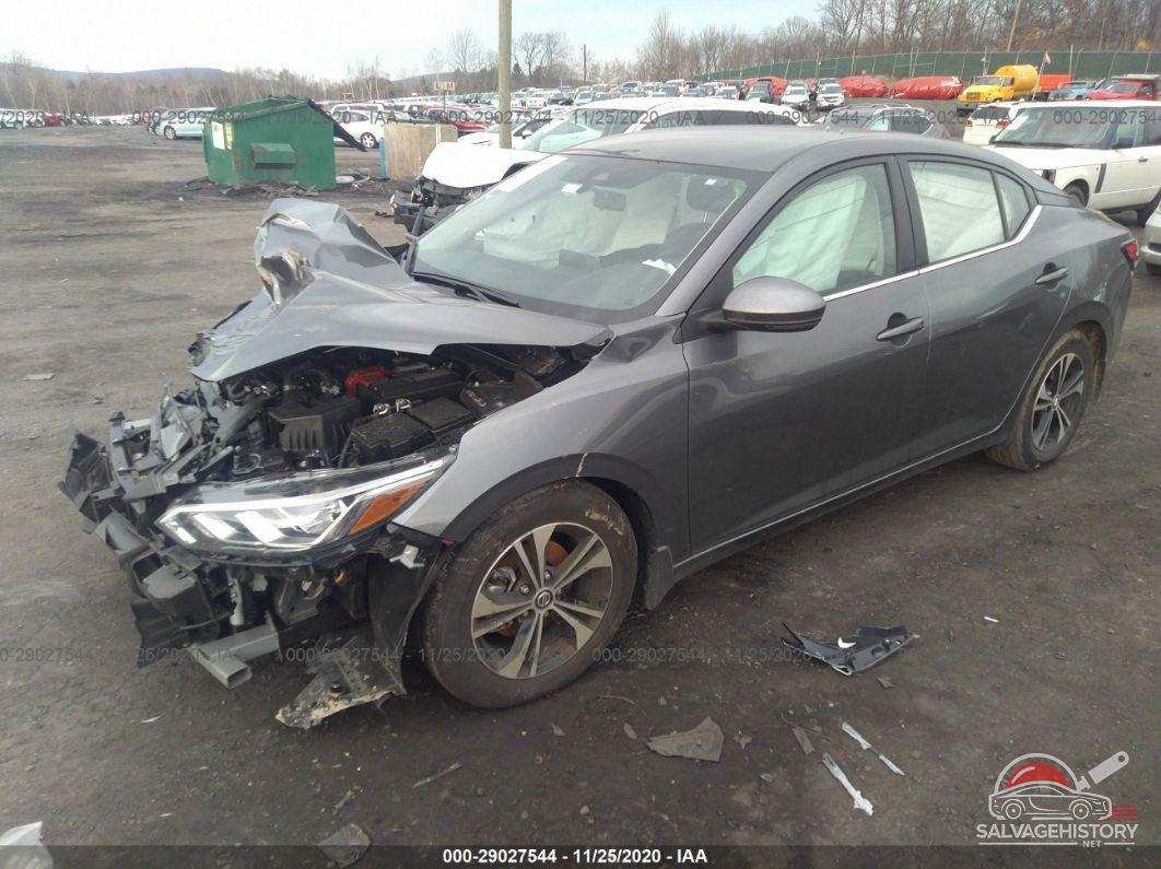 3N1AB8CV5LY217013 2020 NISSAN SENTRA photo no. 2