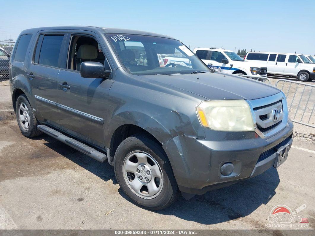 5FNYF38259B003774 2009 HONDA PILOT photo no. 6