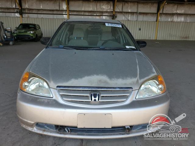 JHMES165X1S000035 2001 HONDA CIVIC photo no. 5
